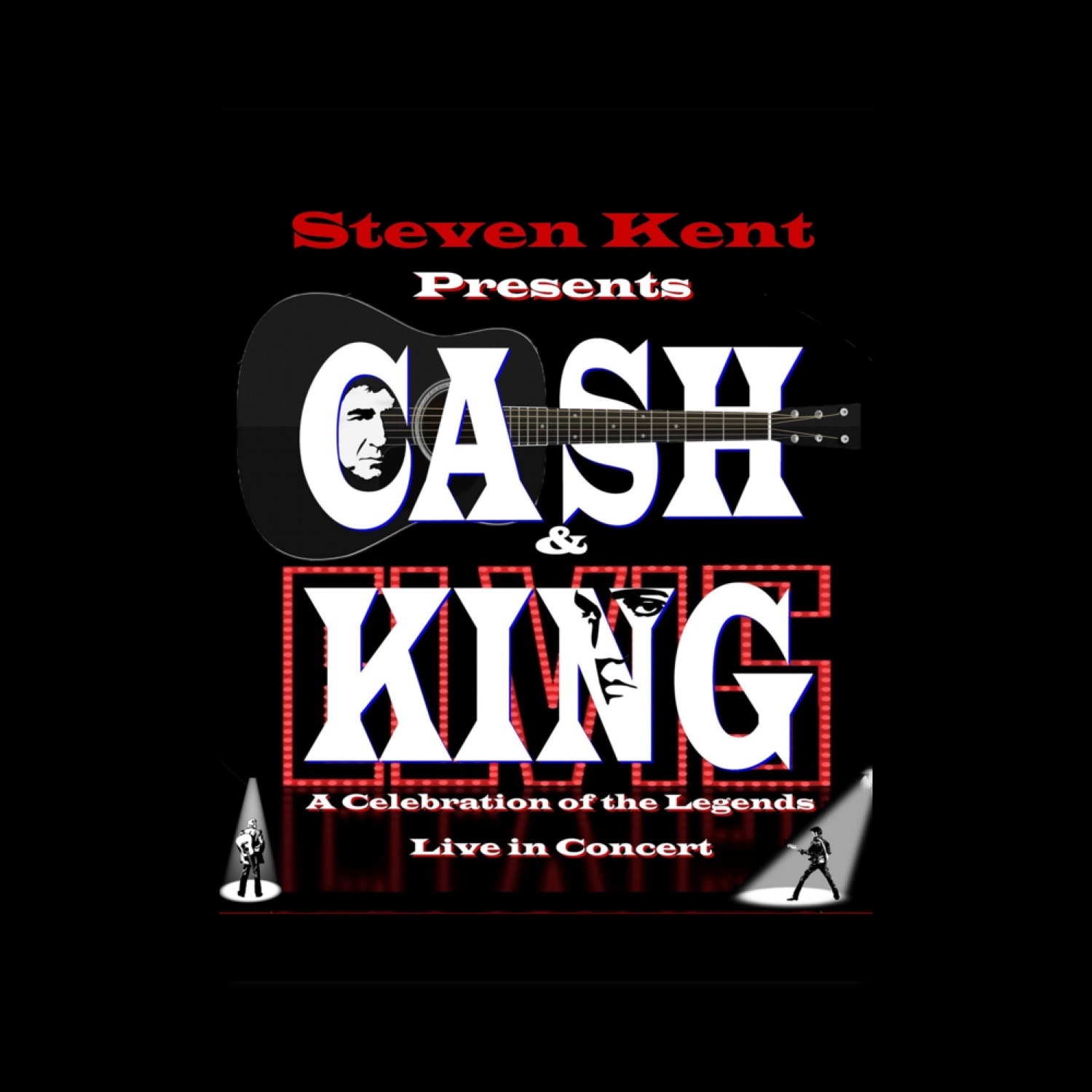 Cash & King Tour Poster, front