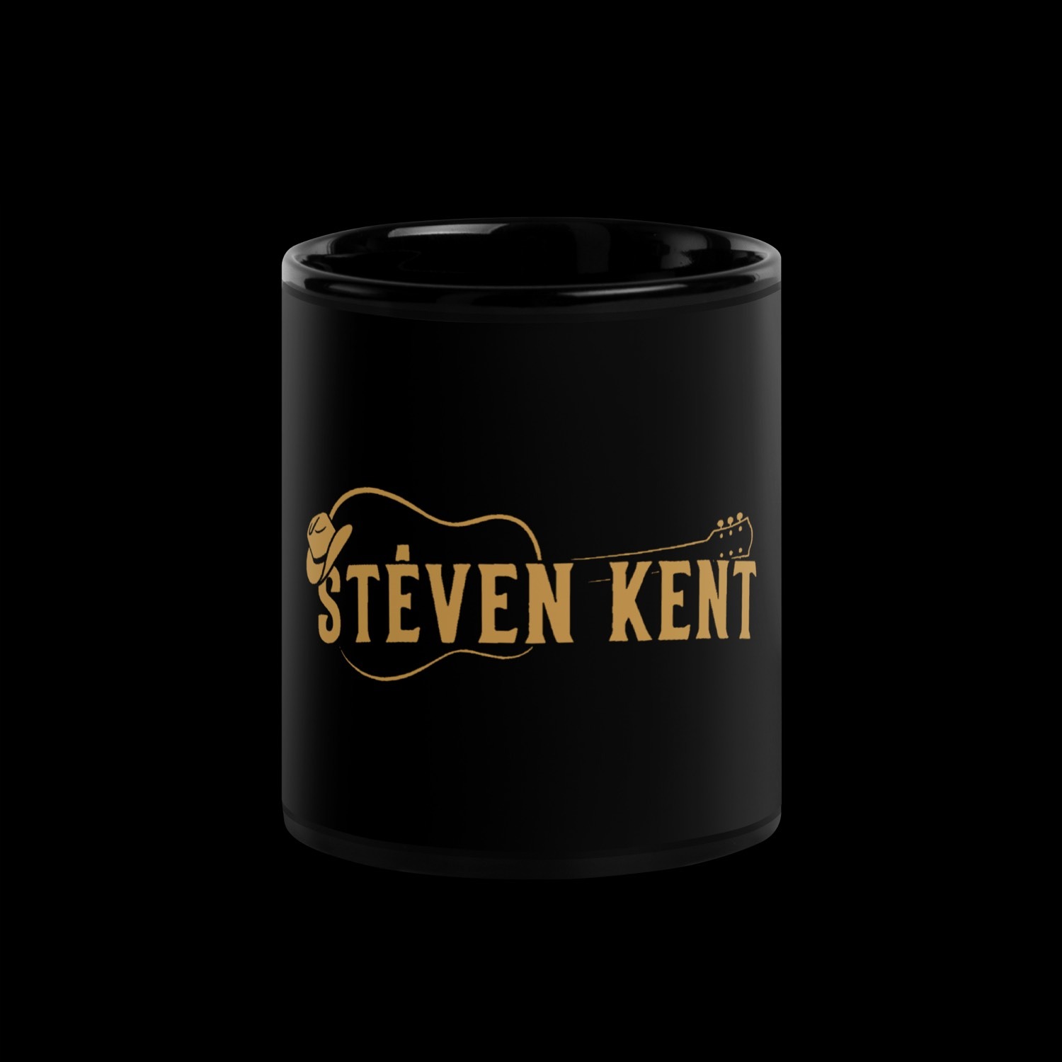 Steven Kent Guitar Mug, front