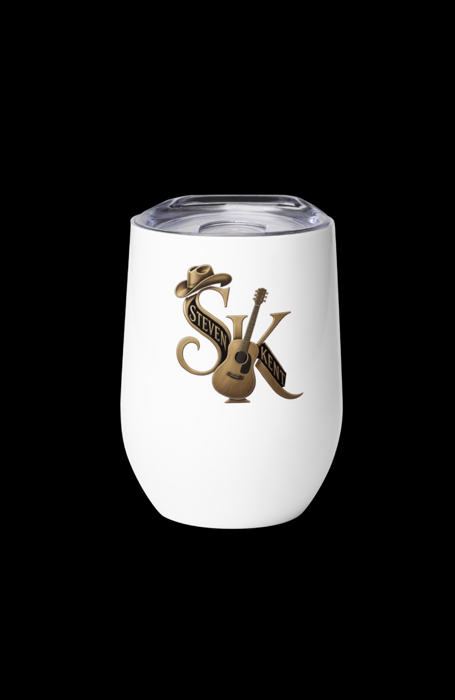 SK Crest Wine Tumbler, front